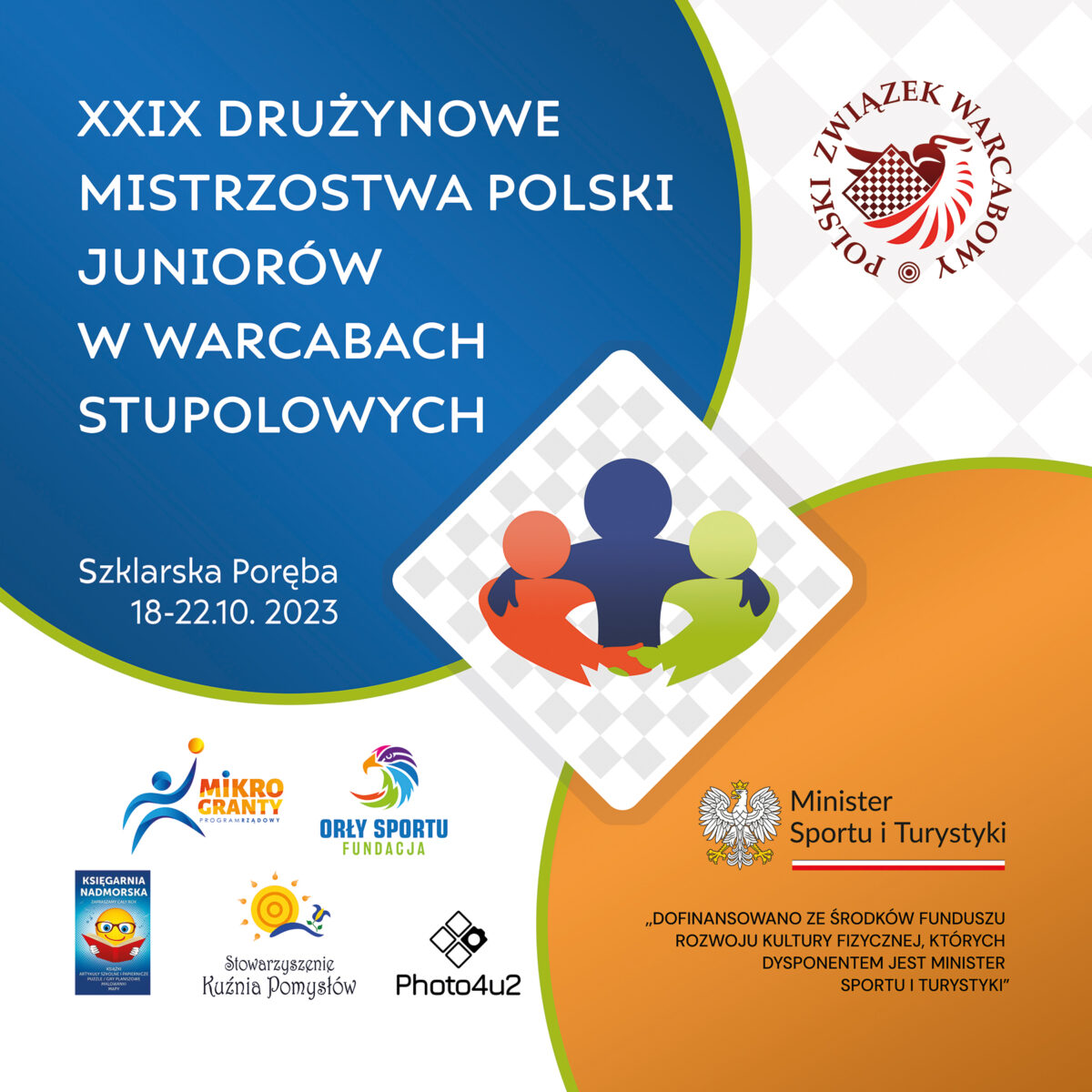 Wielkie emocje na XXIX Drużynowych Mistrzostwach Polski Juniorów w Warcabach Stupolowych!